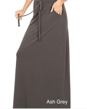 Relaxed Fit Maxi Skirt