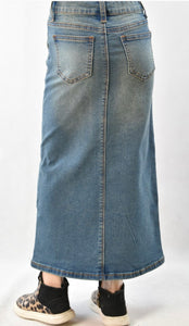 Girls Denim Skirt