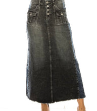 Two tone Denim skirt