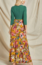 Floral Tiered Maxi Dress Plus